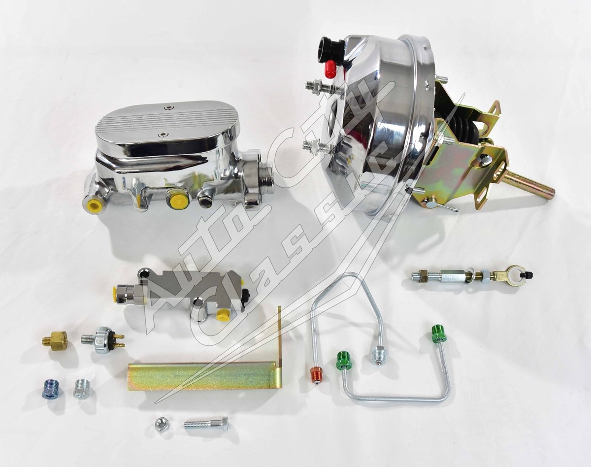 その他 K* 1961-1964 Ford Thunderbird Chrome Power Brake Booster Master 4
