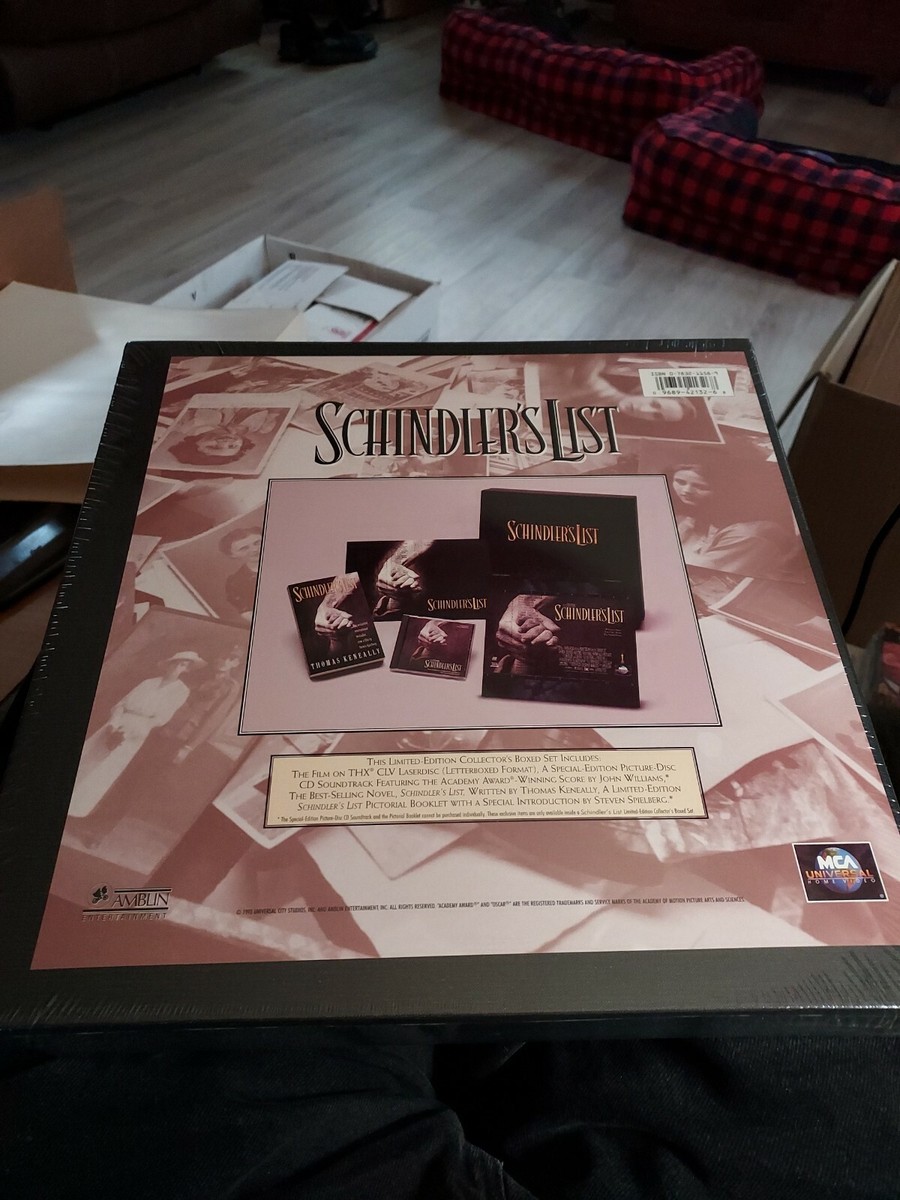 シンドラーのリスト コレクターズ・エディションBOX('93米)〈5000セッ… シンドラーのリスト コレクターズ・エディションBOX(´93米