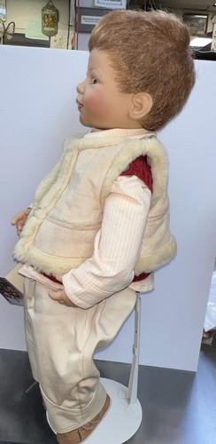 22” NAUGHTY By Brigitte Paetsch For Zaph 89/550, Vinyl & Cloth Baby Doll W Box - Picture 15 of 22