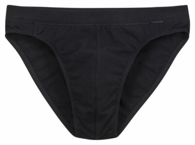  1er oder 2er Pack, Ammann Herren Slip, 10150,Unterhose, schwarz,ORGANIC DE LUXE
