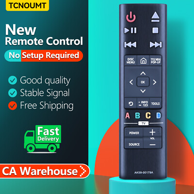 AK59-00179A Remote Control For Samsung Blu-ray Player UBD-K8500 UBD-K8500/ZA