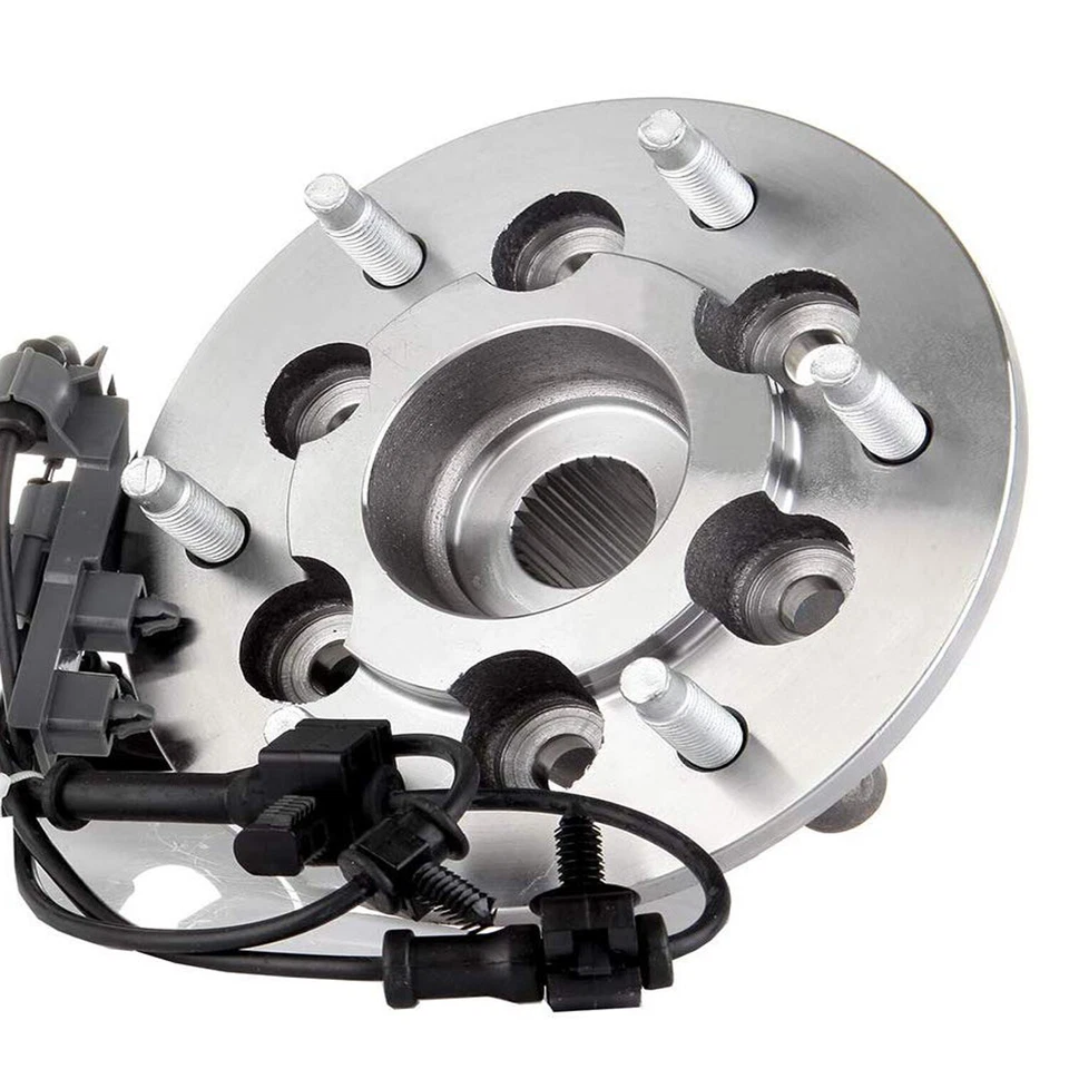 Пара ступиц подшипника переднего колеса полного привода для Chevy Colorado GMC Canyon Isuzu I-370 6 зажимов - Изображение 3 из 4