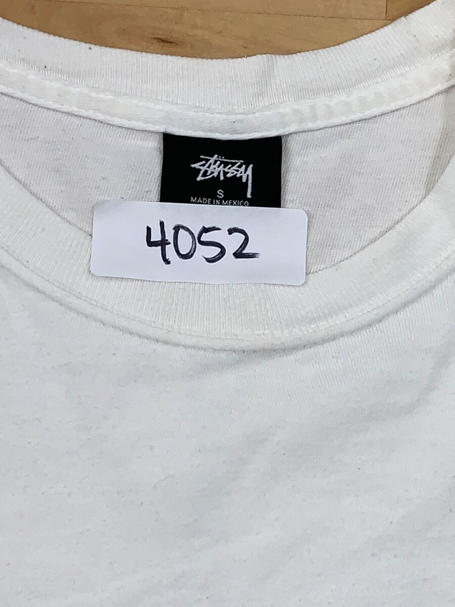 Vintage 90s Stussy Mens T Shirt S White Crown Short Sleeve Vintage 90s Stussy Mens T Shirt S White Crown Short Sleeve