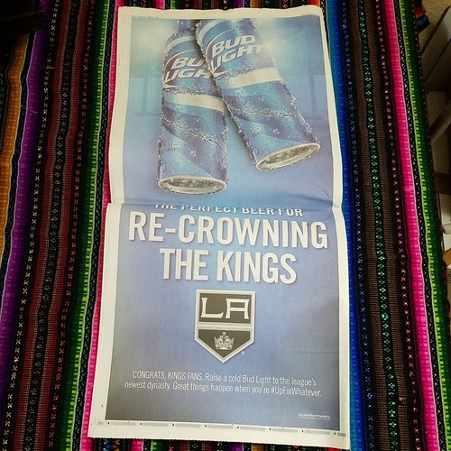 LA Kings Stanley Cup Champions 20-pg Special Section Los Angeles Times 06/16/14 - Picture 4 of 8