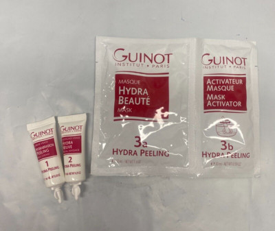 Guinot Hydra Peeling Treatment w/ Hydrabrasion- Cream, Massage & Mask - Exp 6/26
