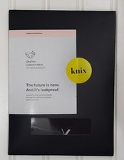 Knix Womens Leakproof UltraThin Bikini Panties Black Med Absorbancy SZ 2XL NWT