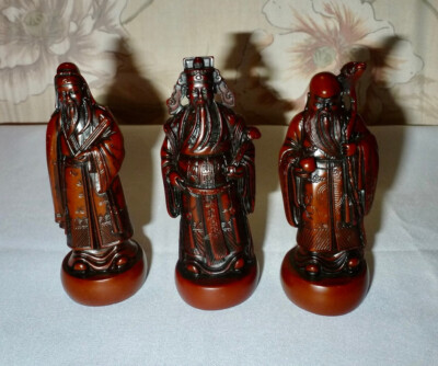 3 Chinese Gods, 3 Wise Men, Fu Lu Shou, Feng Shui, Prosperity Longevity Blessing