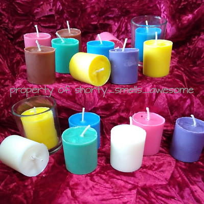 100% Soy Candle Votive Candles Scented Bakers Dozen 13 Choice Scent N - W