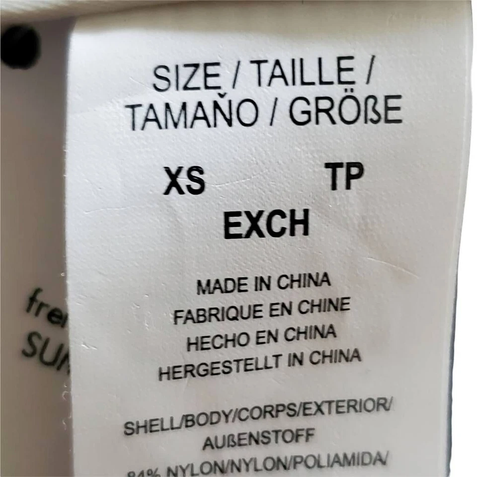 Kate Spade женщин бикини комплект купальник синий белый цветочный с бретелью через шею XS $160 новый - Изображение 4 из 4