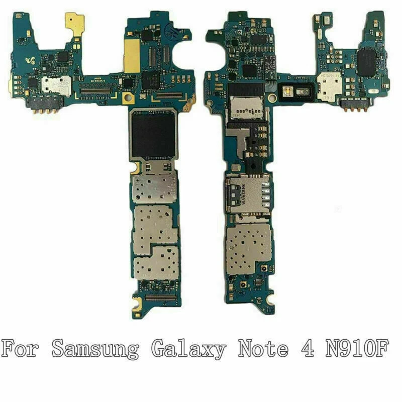 32GB Logic Board Main Motherboard for Samsung Galaxy Note 4 N910F Unlocked Parts - Image 2 of 4