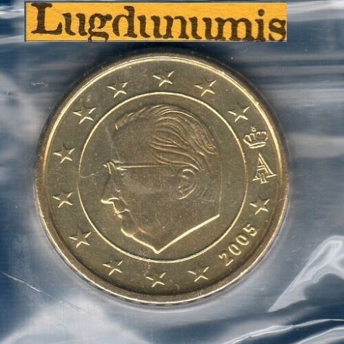 Belgique 2005 50 centimes d'euro FDC BU provenant coffret 38012 exemplaires - Be - Photo 1/1