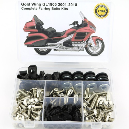 Complete Fairing Bolts Screws Fasteners Kit Fit For HONDA GL1800