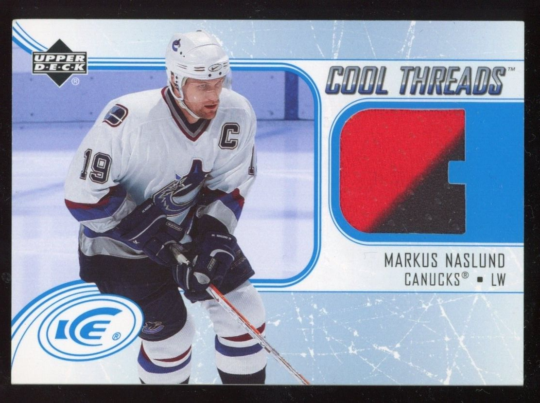 Marcus Naslund 2005-06 Upper Deck Ice Patch Relic #CT-MN Canucks