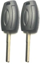 2 FORD REPLACEMENT TRANSPONDER CHIP IGNITION MASTER KEY BLANK LOGO KEY 5915237