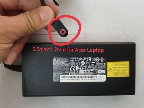 OEM Delta 19.5V 9.23A 180W ADP-180TB F Acer Nitro 5 N20C1 AN515-45-R7S0 RTX3060 - Picture 2 of 5