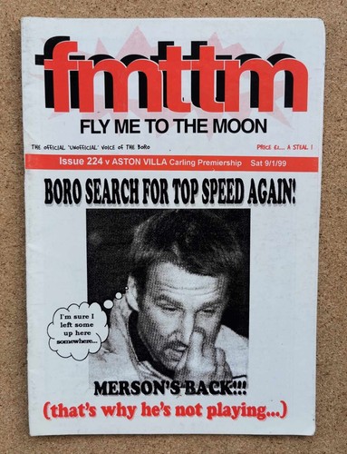 Fanzine (Fußball) Middlesbrough Fly Me To The Moon (FMTTM) - verschiedene Ausgaben - Bild 83 von 98