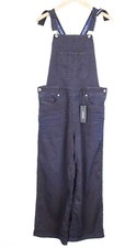 Diesel Bady-NE 0681S Damen Overall S Breit Blau Stretch Baumwolle Latzhose