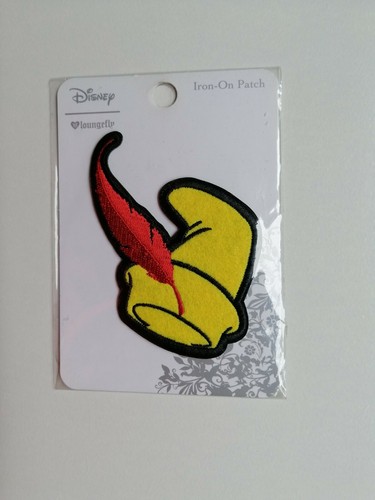 Loungefly Disney Pinocchio Yellow Hat 65mm Iron On Embroidered Transfer Patch - 第 1/5 張圖片