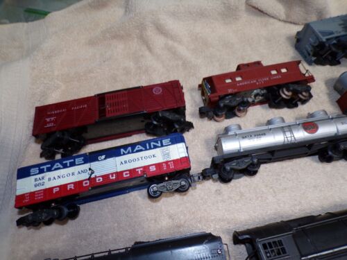 Vintage American Flyer 336 Loco with 8 cars, real nice, set #5665w 1956 4-8-4 - Picture 12 of 16