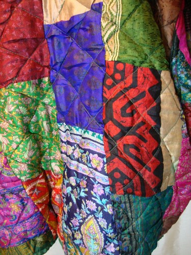 EUC Art-e-Zen L/XL/XXL 100% Seide Nothing Matches Wende Steppjacke - Bild 3 von 7