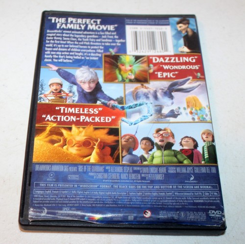 Rise Of The Guardians (DVD) Chris Pine, Alec Baldwin, Jude Law, DreamWorks - Picture 2 of 2