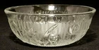 Jeannette Iris & Herringbone Clear Pressed Glass Cereal Bowl 5"