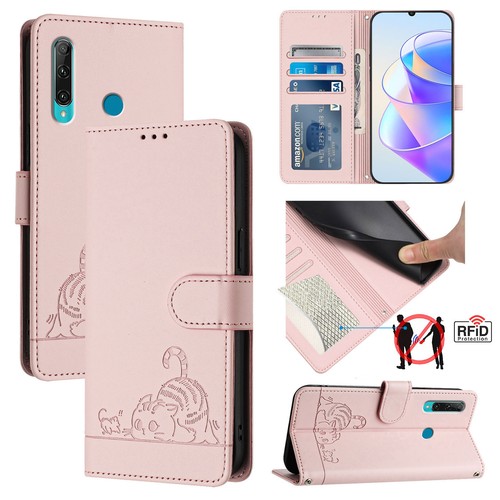 For Huawei P Smart+ 2019 Hot Selling Cute Cat PU Phone Leather Case - 第 6/10 張圖片