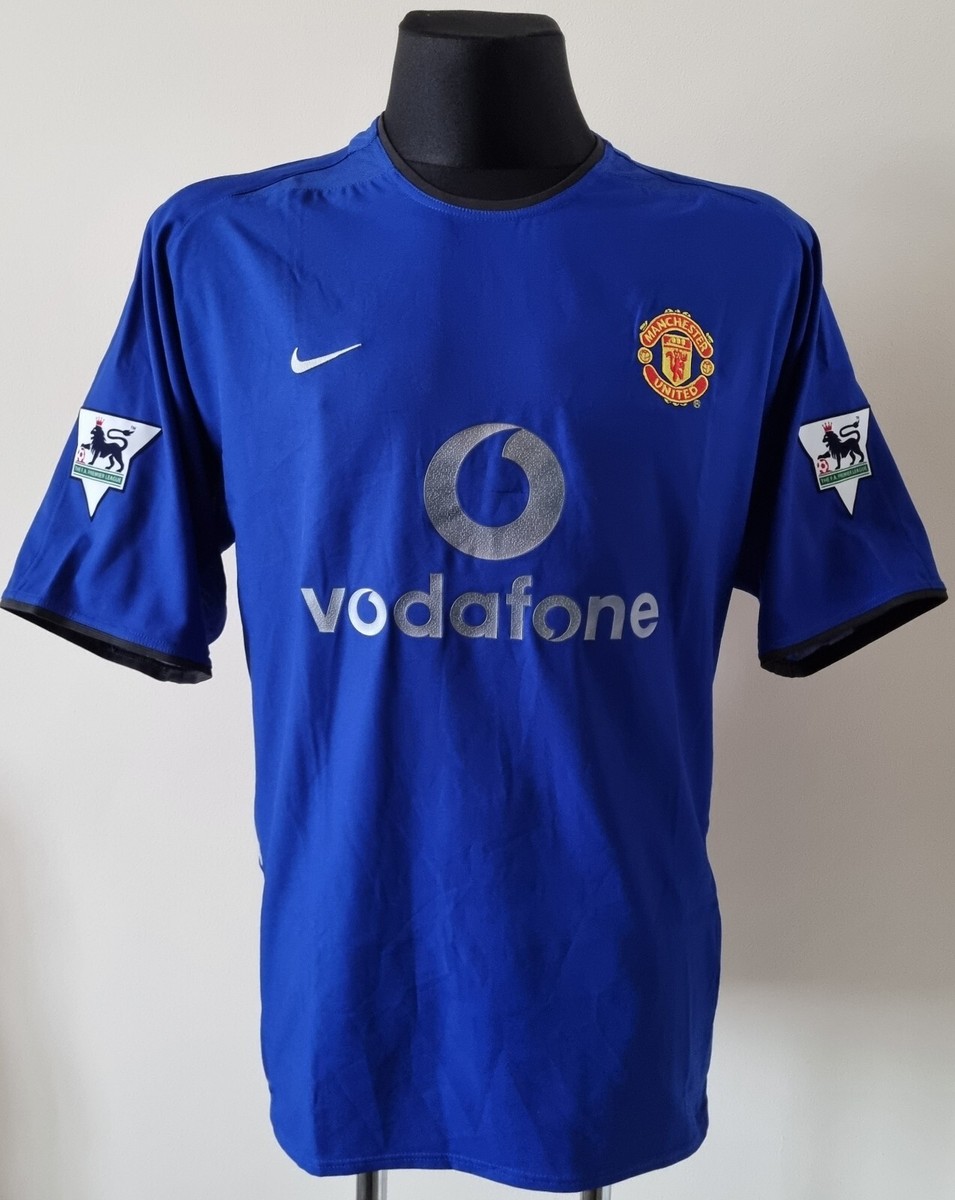 Manchester United 2002-2003 Third football Nike shirt #10 v Manchester United 2002-2003 Third football Nike shirt #10 v