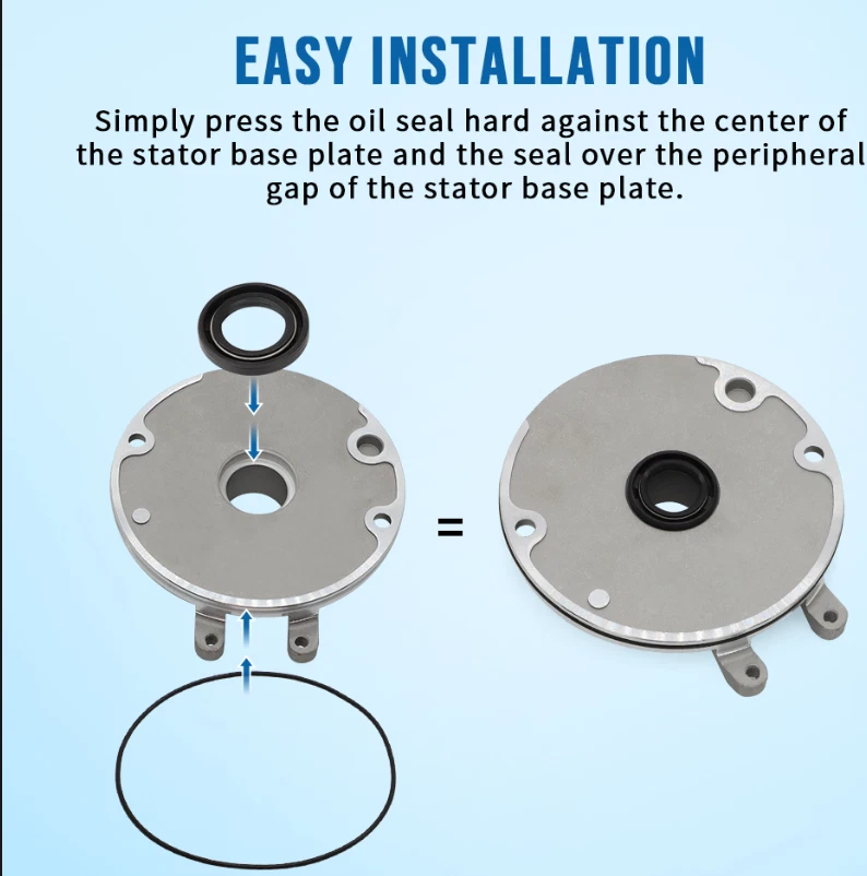 Juego de bobinas y placas base de generador Magneto para Honda CRF50F 70F Z50R XR50R Foto 3 de 4