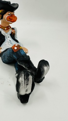 Vintage Annette Little Enesco Imports Hobo Lazy Clown Ceramic 1980 - Picture 5 of 9