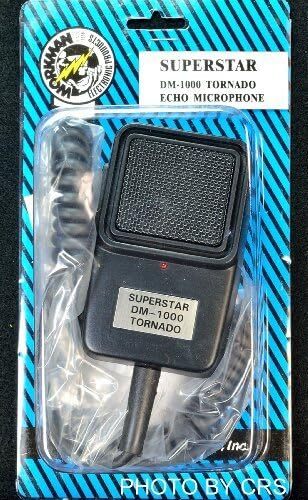 Workman DM1000 Powered Tornado Echo Microphone w/ 4-Pin Dela