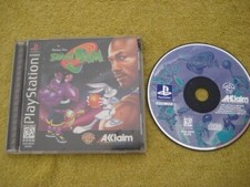 Space Jam (Sony PlayStation 1, 1997) CIB case in poor shape