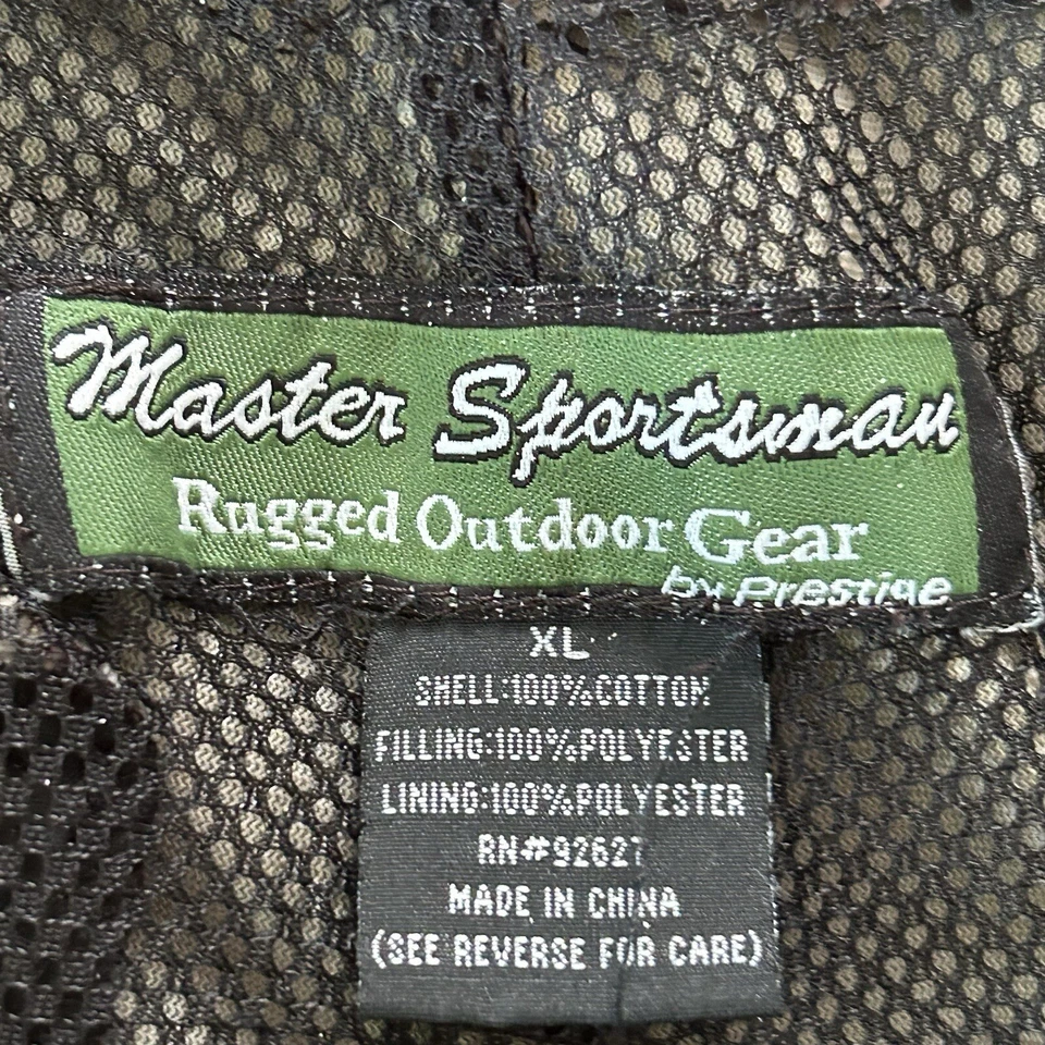 Pantalón Master Sportsman Hombre Extra Grande Camuflaje Forrado 42 X 32 Polar Softshell Foto 3 de 4