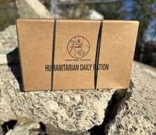 Case of Humanitarian Daily Ration MRE Meal, Ready To Eat - Inspection date of
