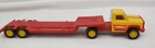 Tonka Truck With Drop Deck Low Trailer Metal & Plastic    JR