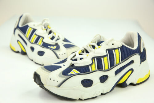 enthusiastic success retort Adidas VTG Womens Ozweego 3 Blue Yellow White Running Shoes Size 8 049047  VGUC | eBay