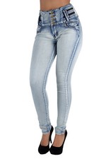 Colombian Design, Butt Lift, High Waist, Premium Skinny Jeans