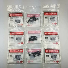 45 PC CRAFSTMAN 1/4" BLACK REPLACEMENT SOCKET STUD RACH RAIL CLIPS
