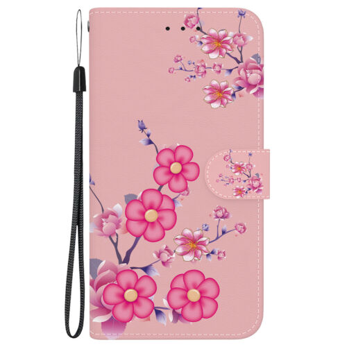 Flip Leather Painting Phone Case For For LG V40 ThinQ Stylo 5 6 7 K42 K71 K50 - Picture 12 of 16