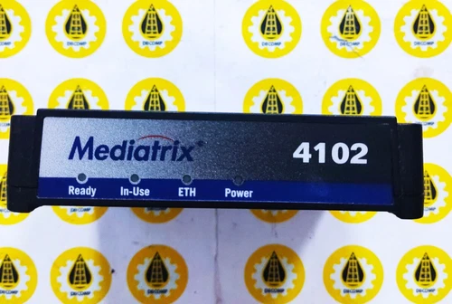 Mediatrix 4102S VoIP adaptor input 12 Vdc 700mA Interconnects analog telephones