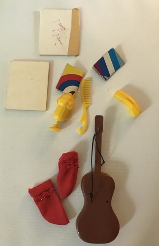 1979 Mattel 13” Shaun Starr Doll Accessories Soda Book Socks Guitar Phone 12 Pc - Picture 4 of 6