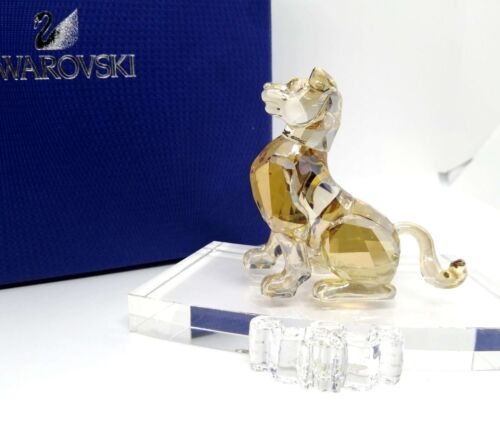 Swarovski Crystal Figurine Chinese Zodiac Dog 5285008 Art glass Excellent - Afbeelding 1 van 11