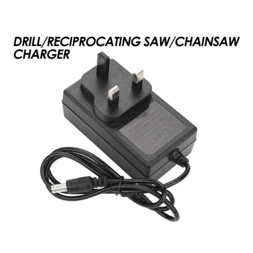 Charger UK Plug 18V 21V for Cordless Drill Lithium Battery Chainsaw Universal - Picture 4 of 9