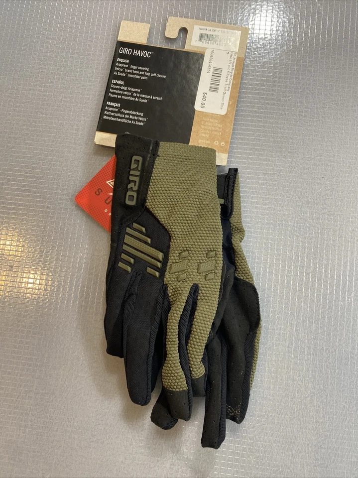 Giro Men’s Havoc Full Finger Cycling Gloves Small S (9090-2) - Image 4 of 4