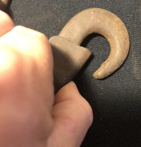 Antique Vintage Chain Hook Plant Hanger Unique McKinnon - Picture 4 of 6