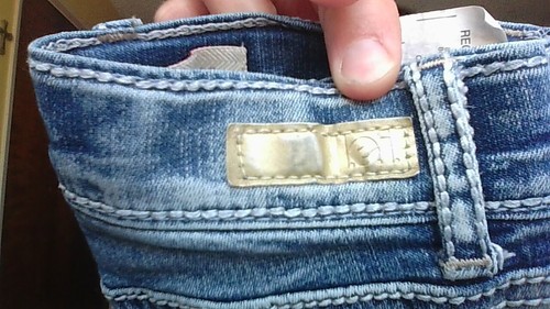 Pretty Lace-Trim L.E.I. Chelsea LowRise Girls Size 6 Denim Shorts Interior Adjst - Picture 21 of 24