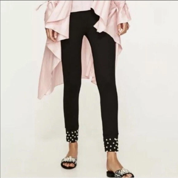 Pearl sales leggings zara