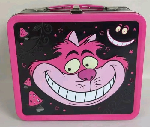 Alice im Wunderland Grinsekatze Metall Brotdose Loungefly Disney Parks Lesen!