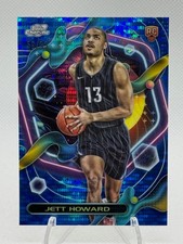 Jett Howard RC 2023-24 Topps Cosmic Chrome #160 Blue Moon Refractor /99 Magic
