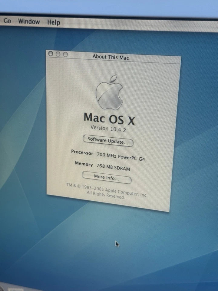 Apple iMac G4 Computer 2002 M6498 w/ Speakers, Pro Keyboard & Mouse Tested Works - Image 3 of 4